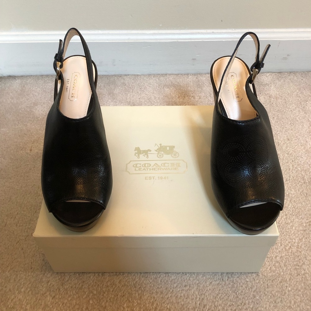 Coach Wedge Heels - Picture 3 of 3